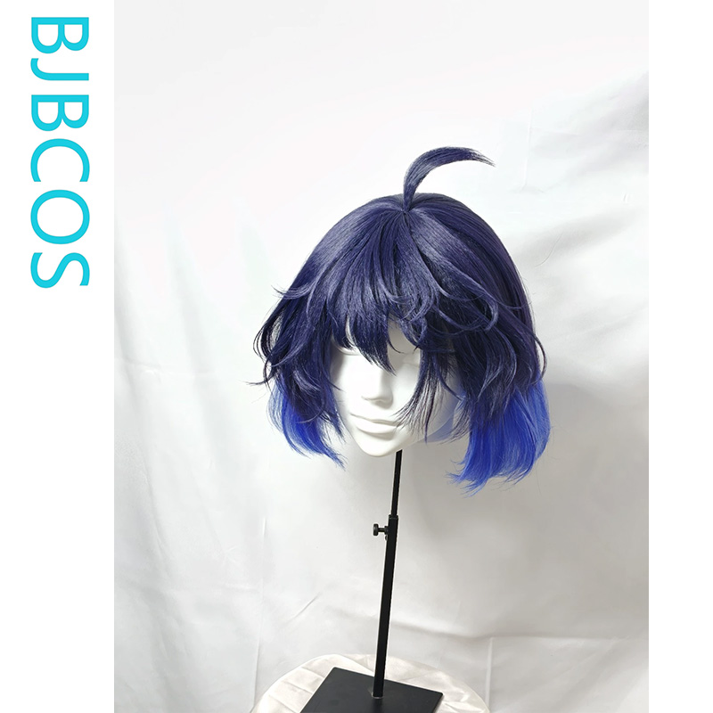 [Стилизованный парик] Парик дл – обзор и цена Anime Cosplay Blue Hair